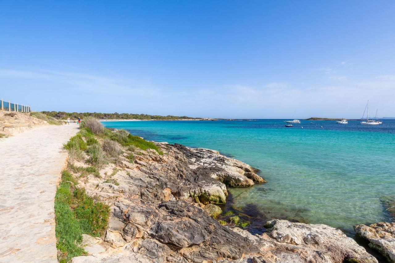Ses Salines Cottage With Private Pool And Barbecue 외부 사진