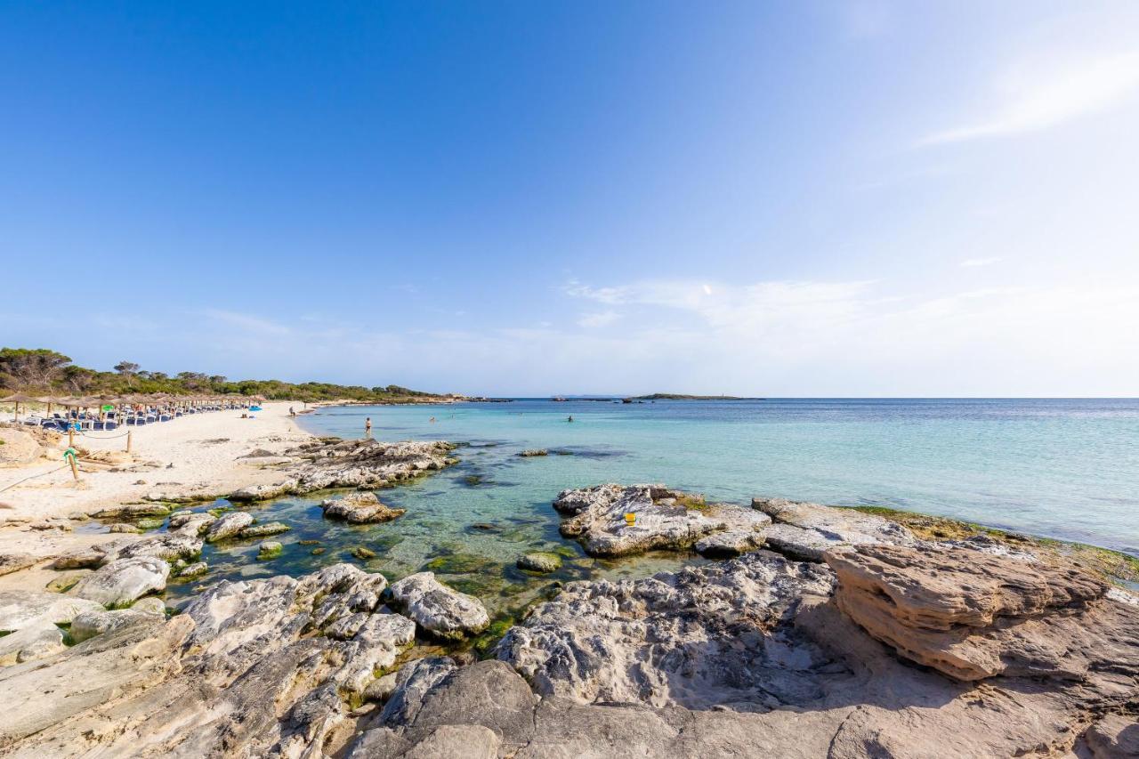 Ses Salines Cottage With Private Pool And Barbecue 외부 사진